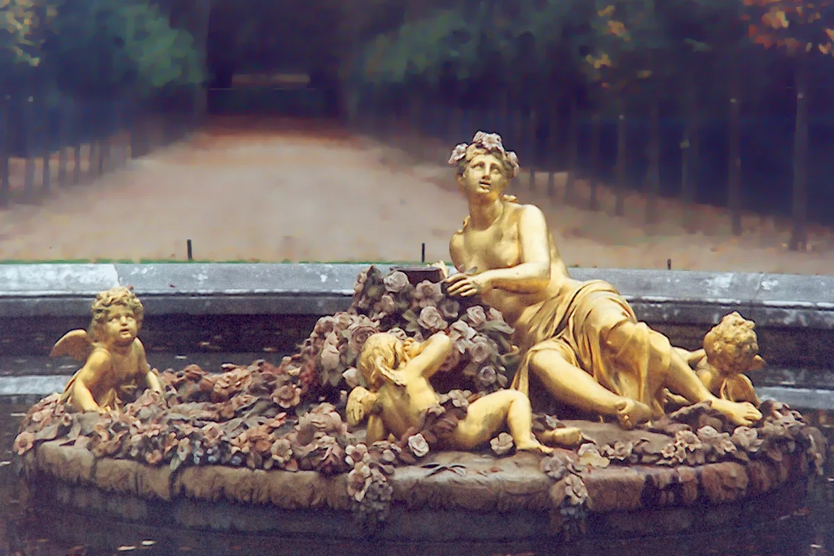 Château de Versailles- Bassin des quatre saisons.