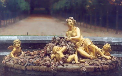 Château de Versailles- Bassin des quatre saisons.