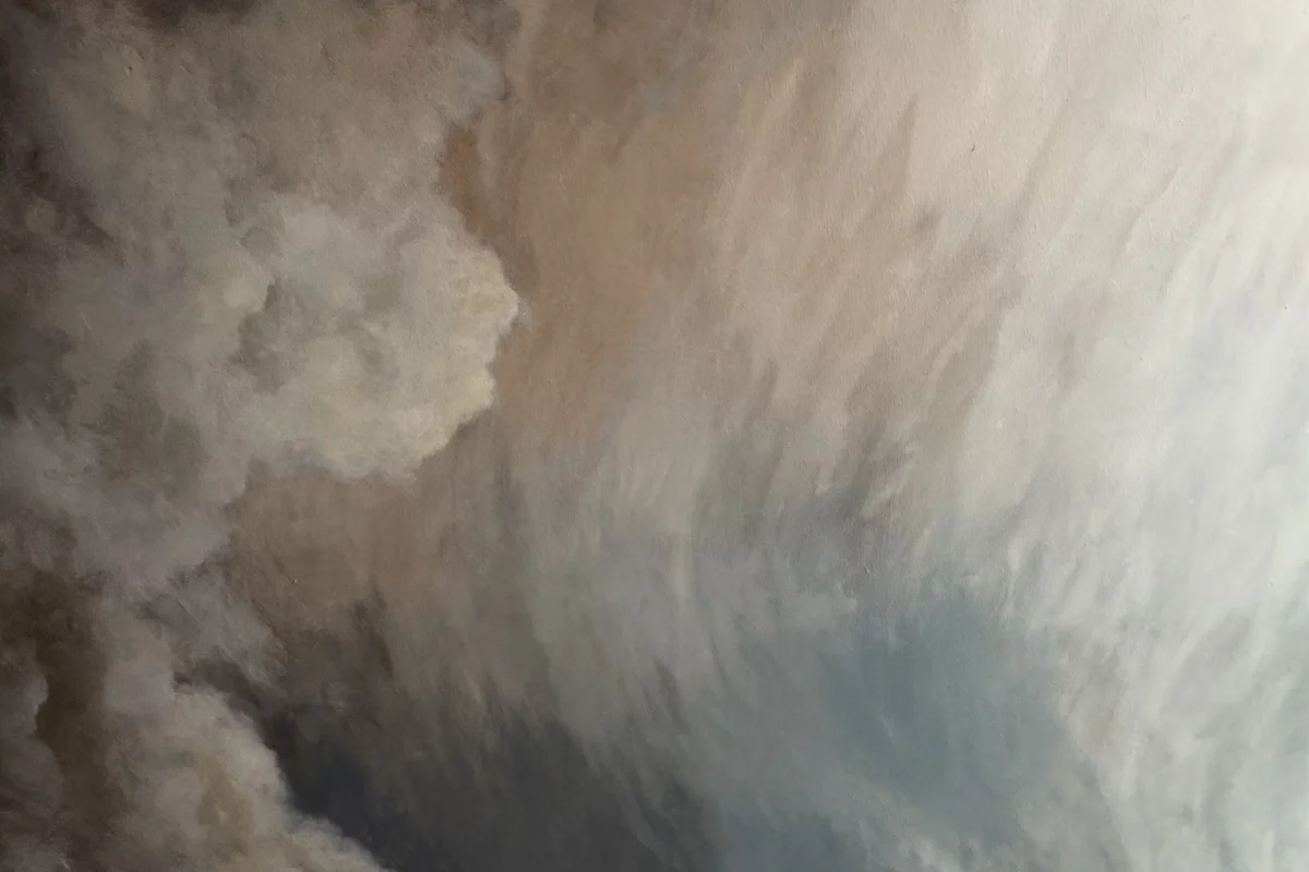 CREATION D&rsquo;UN CIEL EN PLAFOND &ndash; PEINTURE, DORURE, DECOR PEINT